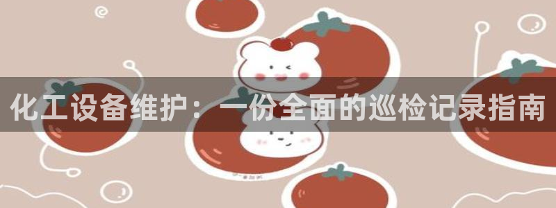 新城平台代理怎么样：化工设备维护：一份全面的巡检记